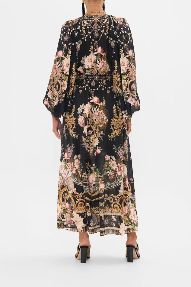 RAGLAN SHIRRED WAIST DRESS DYNASTY DAZE Dynasty Daze Womens Camilla Dresses