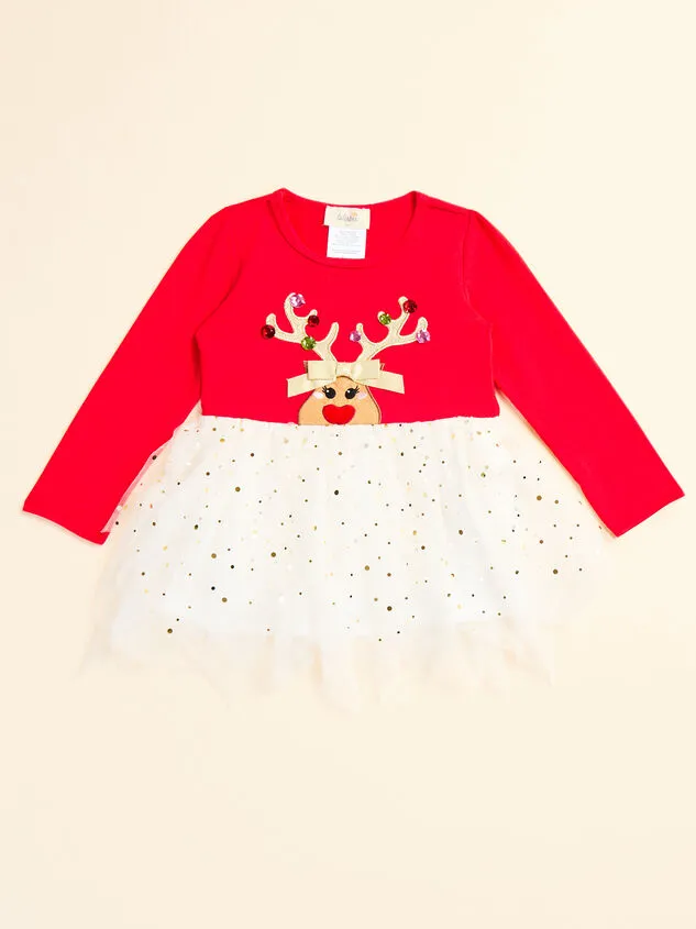 Reindeer Tutu Dress Red Girl Altar039d State Dresses