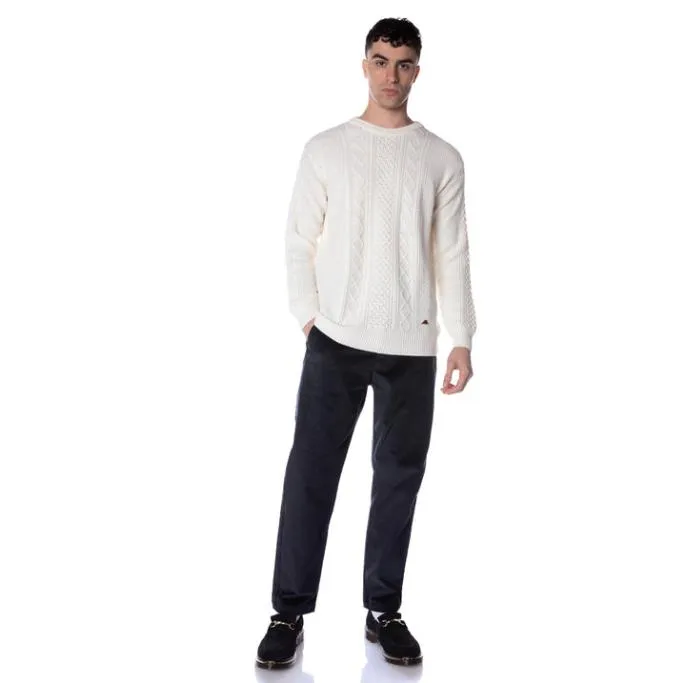 Robe Giovani Acrab Pullover 8211 Cream Cream Men Kappa Knitwear