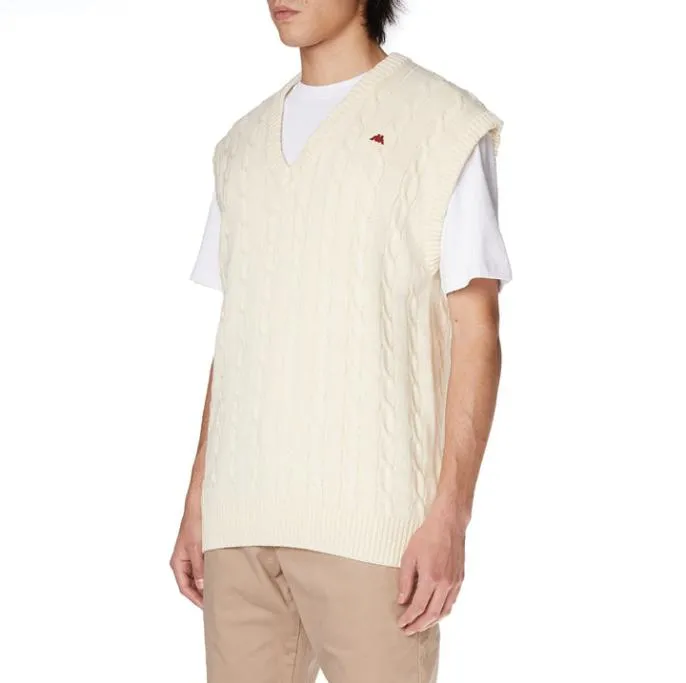 Robe Giovani Nembus Vest 8211 Cream Cream Men Kappa Knitwear