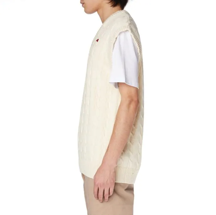 Robe Giovani Nembus Vest 8211 Cream Cream Men Kappa Knitwear
