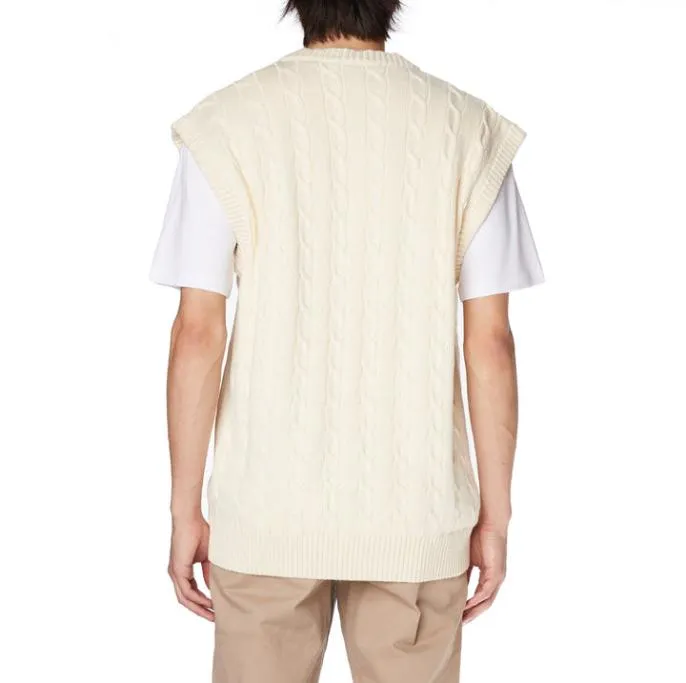 Robe Giovani Nembus Vest 8211 Cream Cream Men Kappa Knitwear