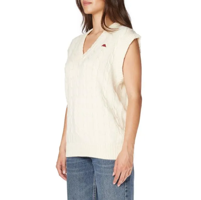 Robe Giovani Nembus Vest 8211 Cream Cream Men Kappa Knitwear