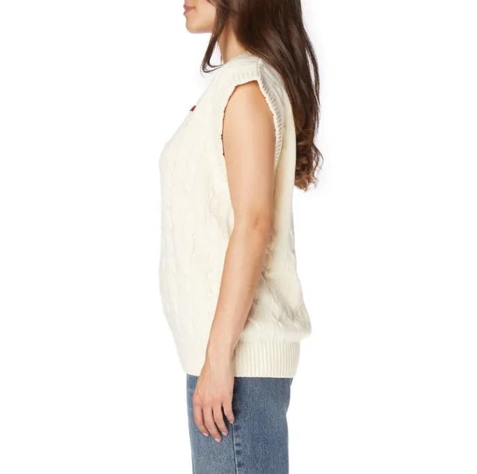 Robe Giovani Nembus Vest 8211 Cream Cream Men Kappa Knitwear