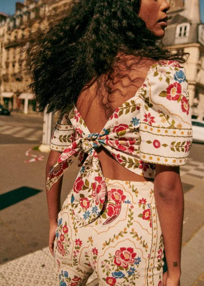 Romantic Garden Manuella Blouse Women FARM Rio Blouses