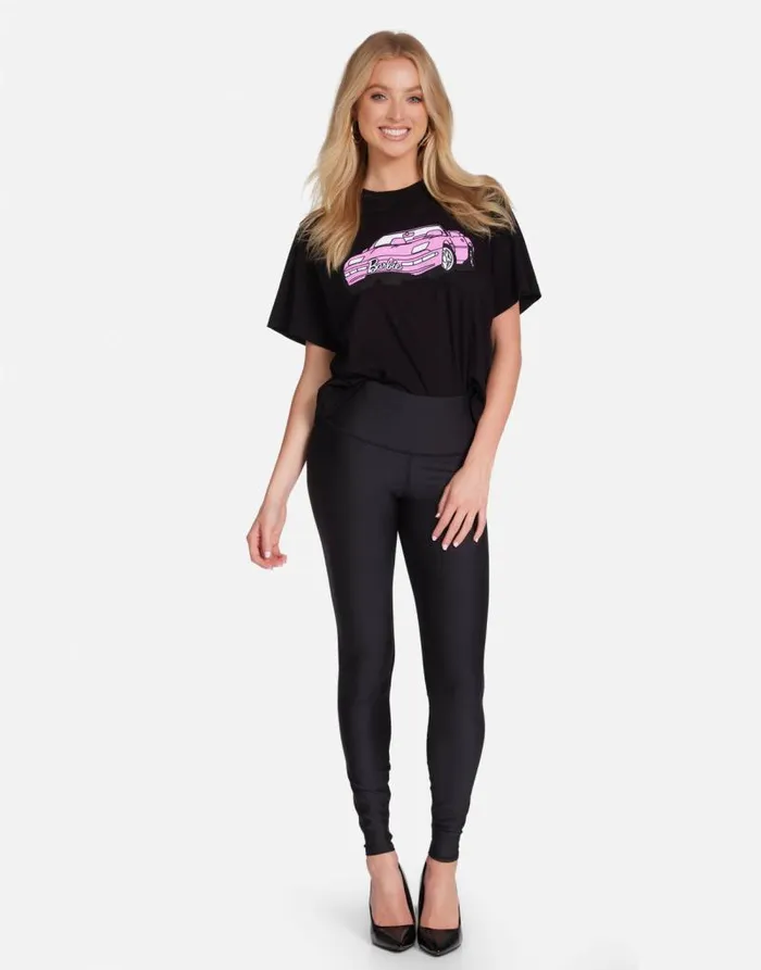 Rue Barbie Convertible Black Women Lauren Moshi Short Sleeve