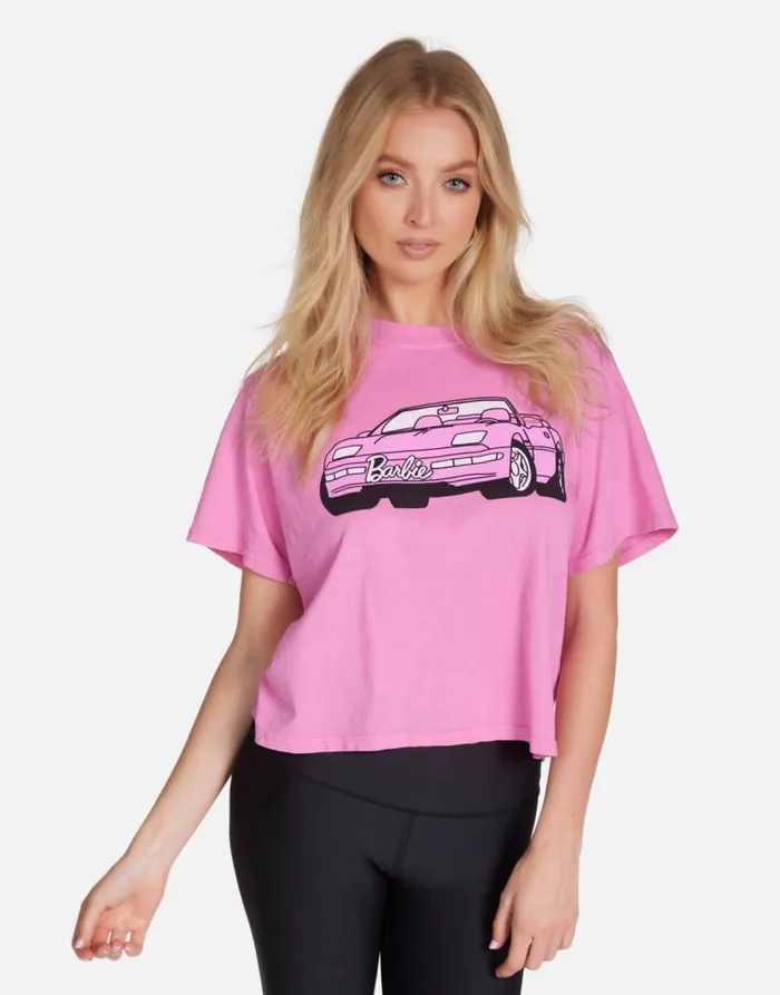 Rue Barbie Convertible Pink Women Lauren Moshi Short Sleeve