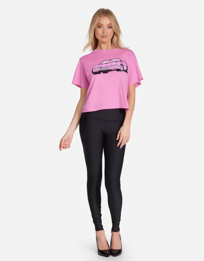 Rue Barbie Convertible Pink Women Lauren Moshi Short Sleeve