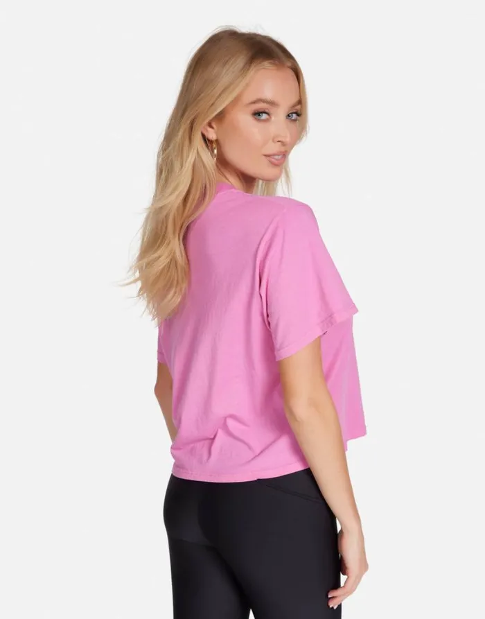 Rue Barbie Convertible Pink Women Lauren Moshi Short Sleeve
