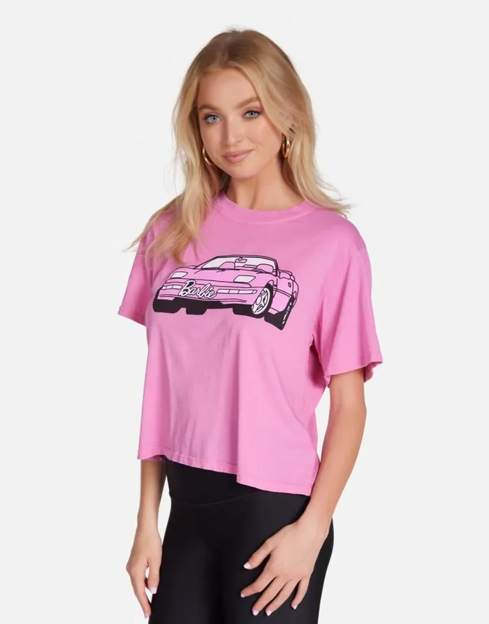 Rue Barbie Convertible Pink Women Lauren Moshi Short Sleeve