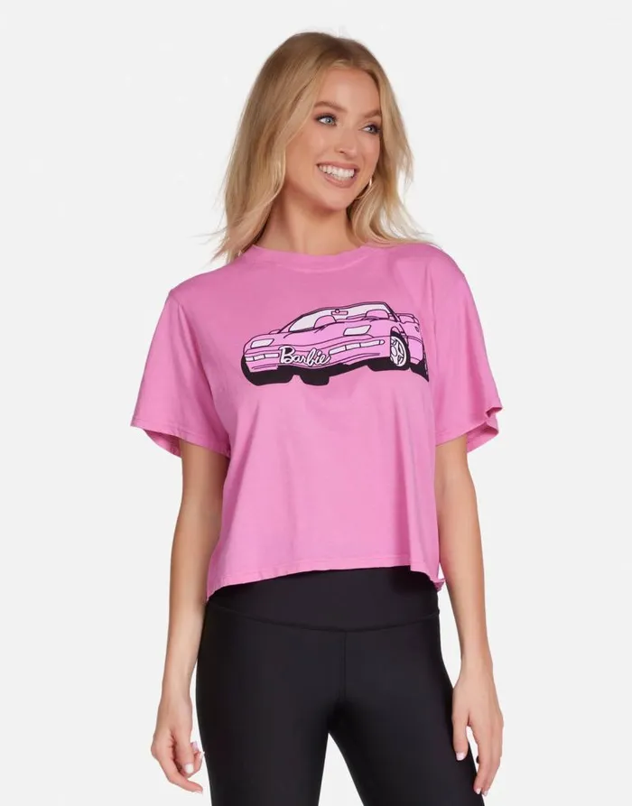 Rue Barbie Convertible Pink Women Lauren Moshi Short Sleeve