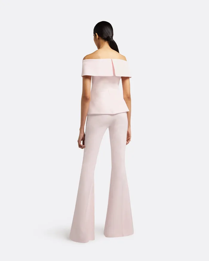 Safiyaa Eimear Barely Pink Top Barely Pink Women Tops