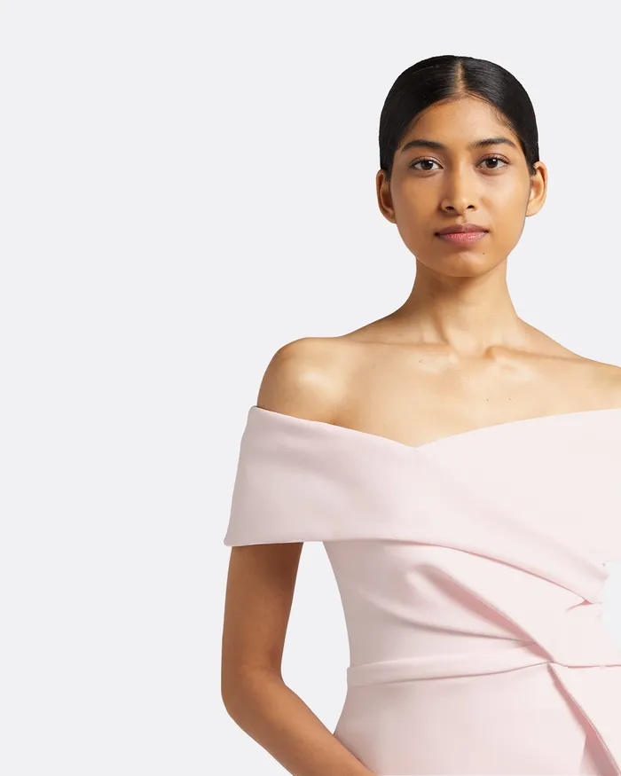 Safiyaa Eimear Barely Pink Top Barely Pink Women Tops