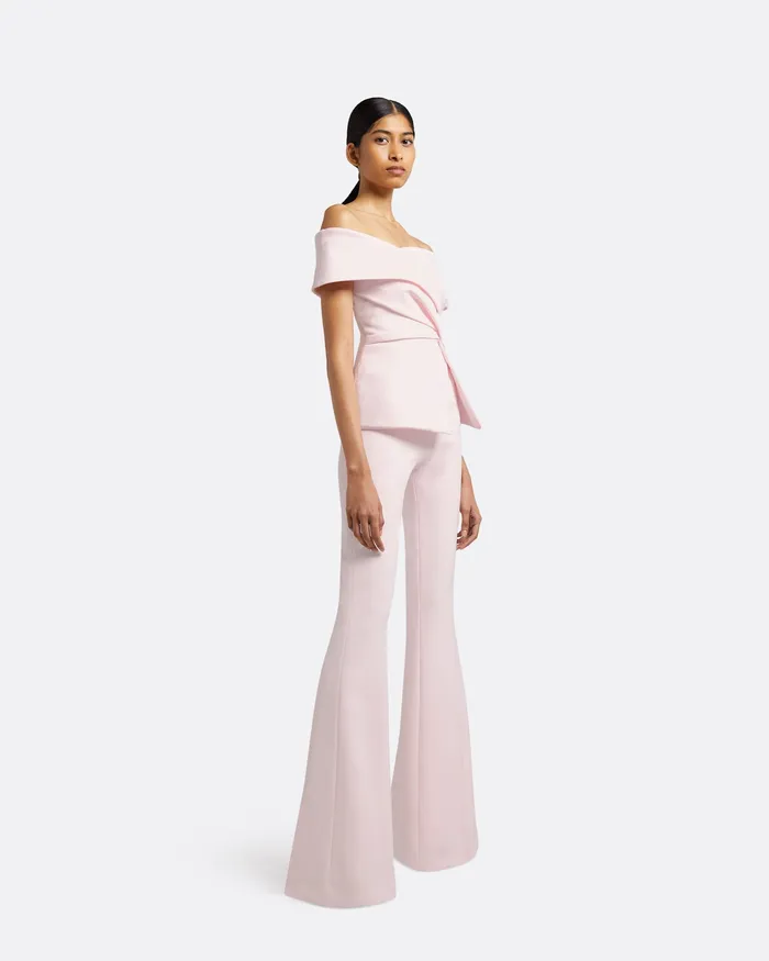 Safiyaa Eimear Barely Pink Top Barely Pink Women Tops