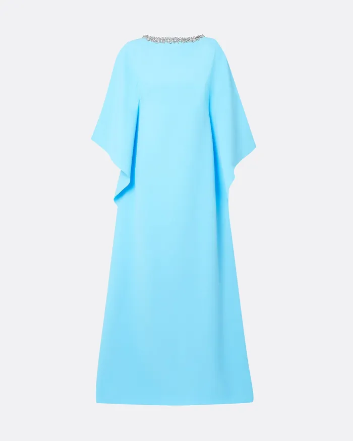 Safiyaa Icons Women Amarella Topaz Long Dress Topaz