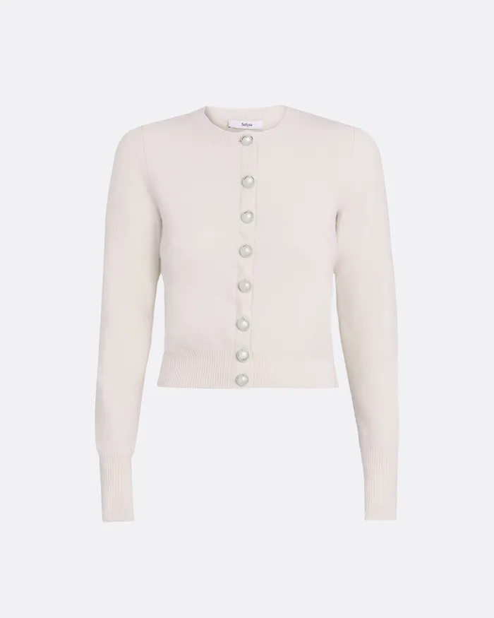 Safiyaa Selen Barely Pink Knit Top Barely Pink Women Tops