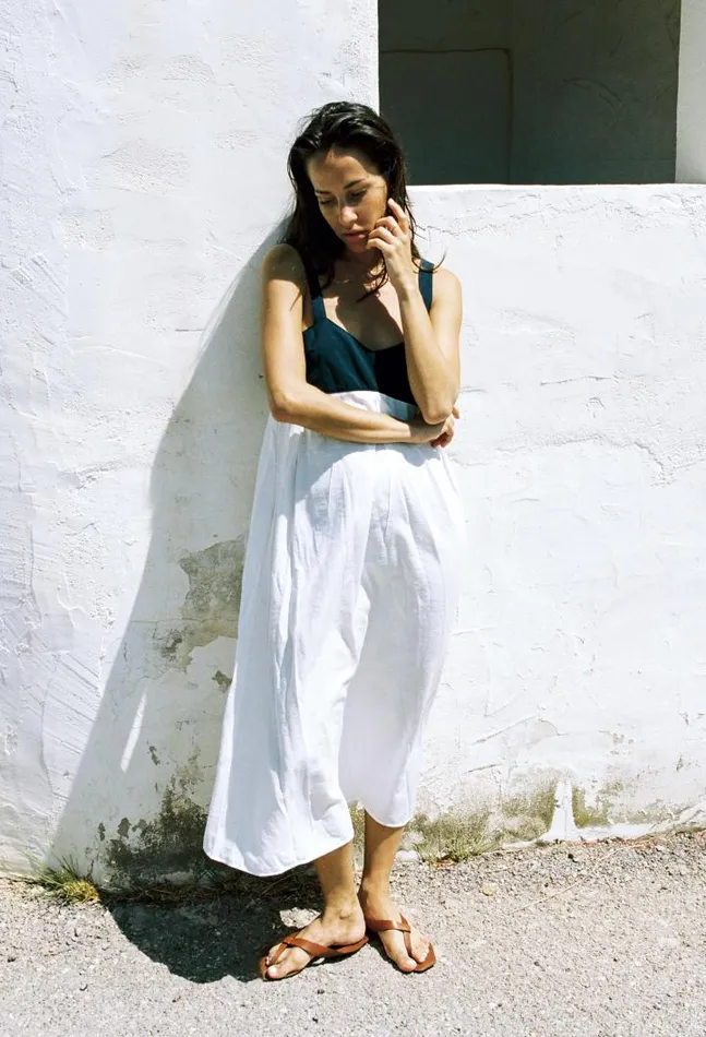 Sale Daria Dress WhiteNavy Women Ciao Lucia Long Dresses