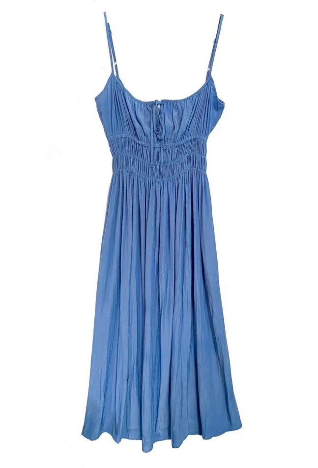 Sale Gabriela Dress Amalfi Blue Women Ciao Lucia Long Dresses