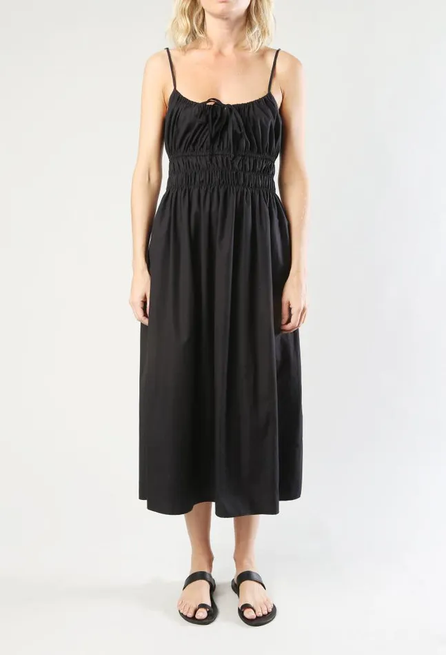Sale Gabriela Dress Black Cotton Women Ciao Lucia Long Dresses