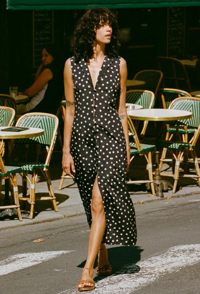 Sale Ikal Dress Polka Dot Women Ciao Lucia Long Dresses