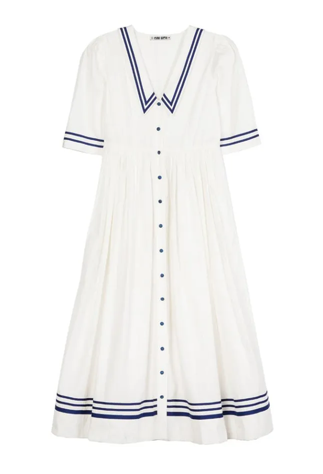 Sale Julieta Dress White Women Ciao Lucia Long Dresses