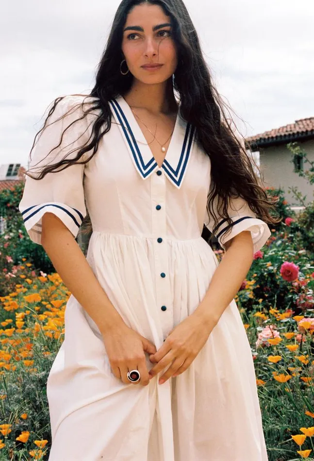 Sale Julieta Dress White Women Ciao Lucia Long Dresses
