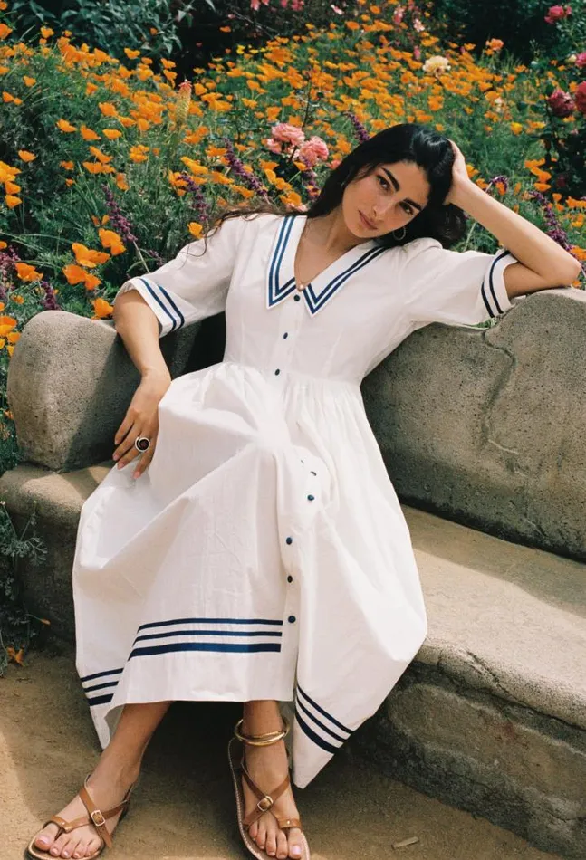 Sale Julieta Dress White Women Ciao Lucia Long Dresses