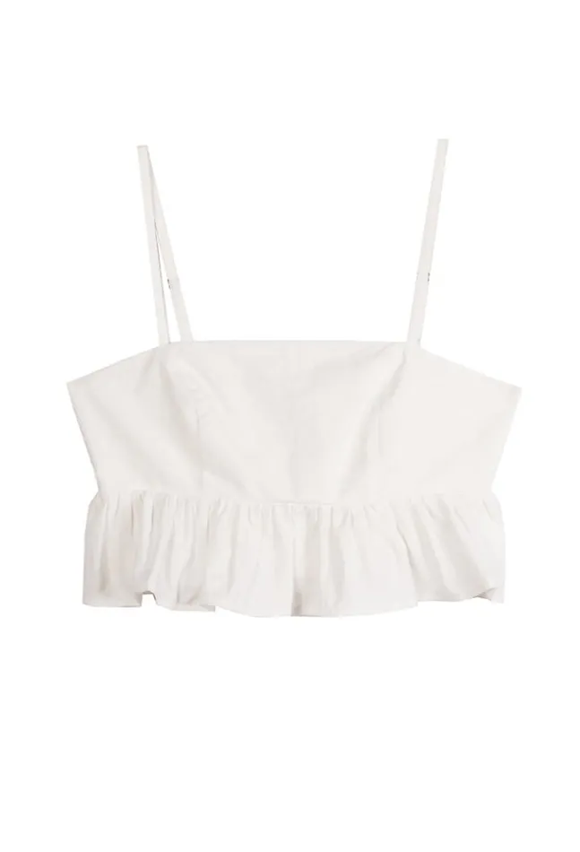 Sale Tuva Top White Women Ciao Lucia Sleeveless Tops