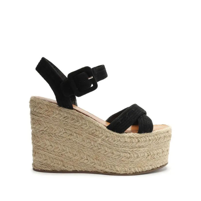 Sandals Blisse Nubuck Sandal Black Schutz Shoes Platforms