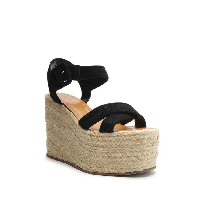 Sandals Blisse Nubuck Sandal Black Schutz Shoes Platforms