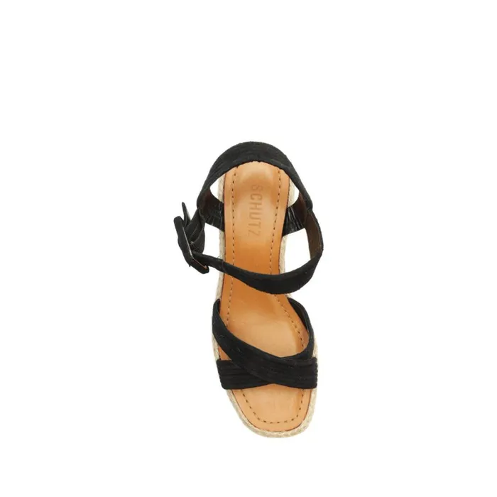 Sandals Blisse Nubuck Sandal Black Schutz Shoes Platforms