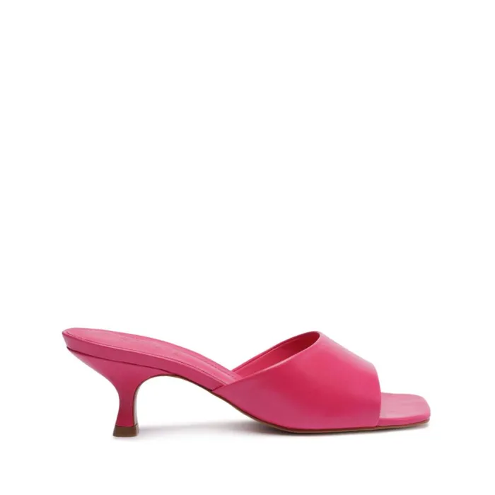 Sandals Dethalia Nappa Leather Sandal Paradise Pink Schutz Shoes Stiletto Heels