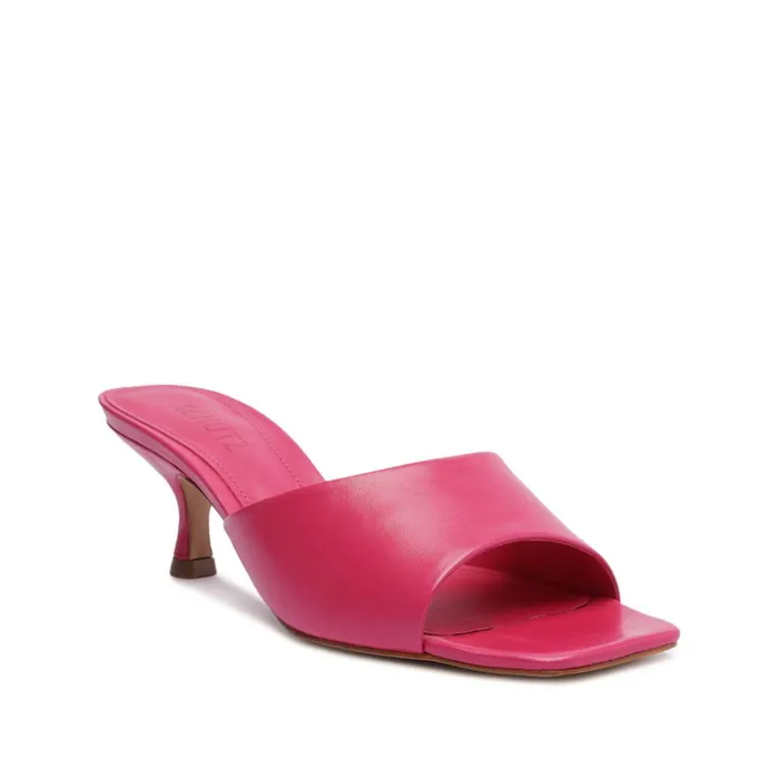 Sandals Dethalia Nappa Leather Sandal Paradise Pink Schutz Shoes Stiletto Heels
