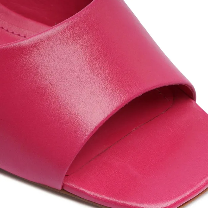 Sandals Dethalia Nappa Leather Sandal Paradise Pink Schutz Shoes Stiletto Heels