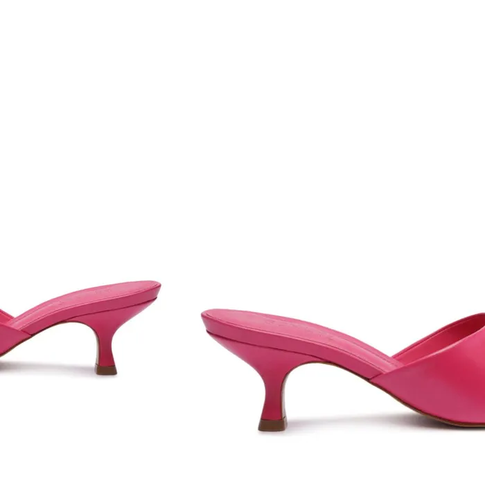 Sandals Dethalia Nappa Leather Sandal Paradise Pink Schutz Shoes Stiletto Heels