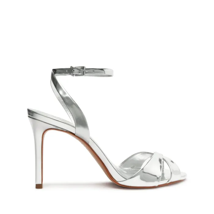 Sandals Hilda Specchio Sandal Silver Schutz Shoes Stiletto Heels