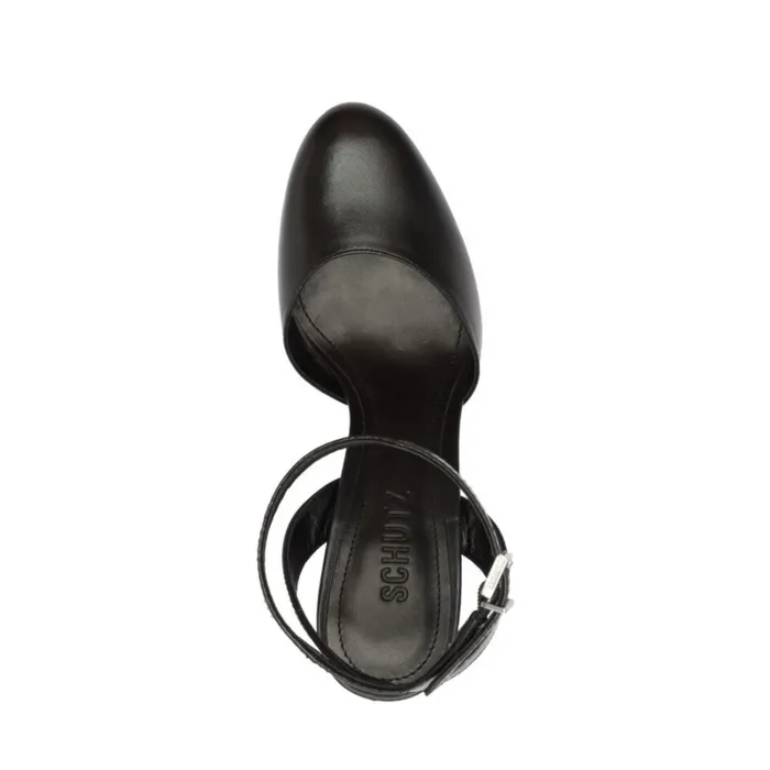 Sandals Josie Leather Pump Black Schutz Shoes Platforms