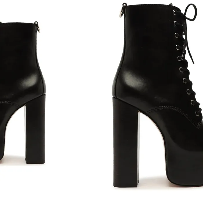 Sandals Maellyn Bootie Black Schutz Shoes Platforms