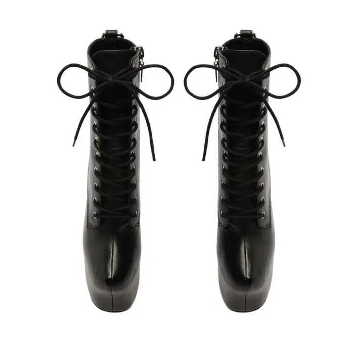 Sandals Maellyn Bootie Black Schutz Shoes Platforms