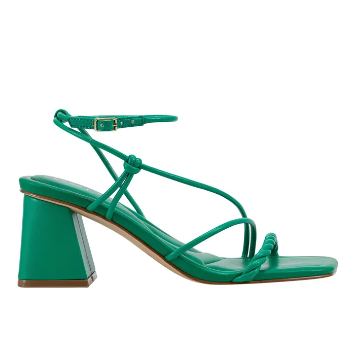 Sandals Marc Fisher Women Meggiane Block Heel Sandal Green