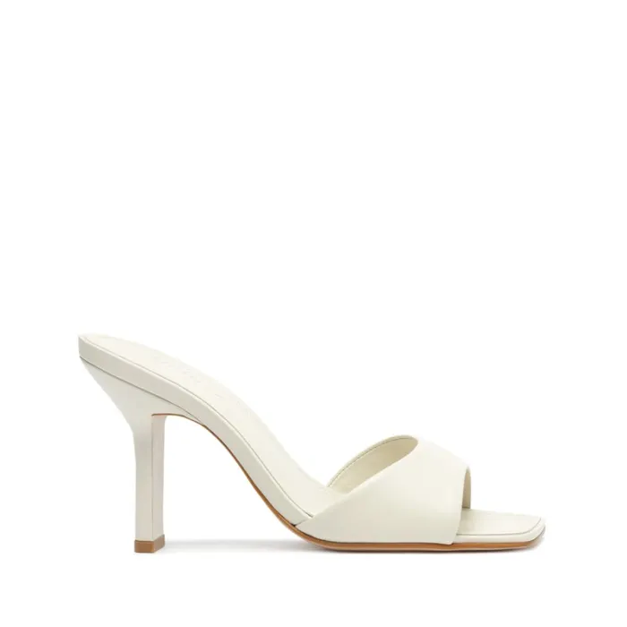 Sandals Posseni Casual Leather Sandal Pearl Schutz Shoes Mule