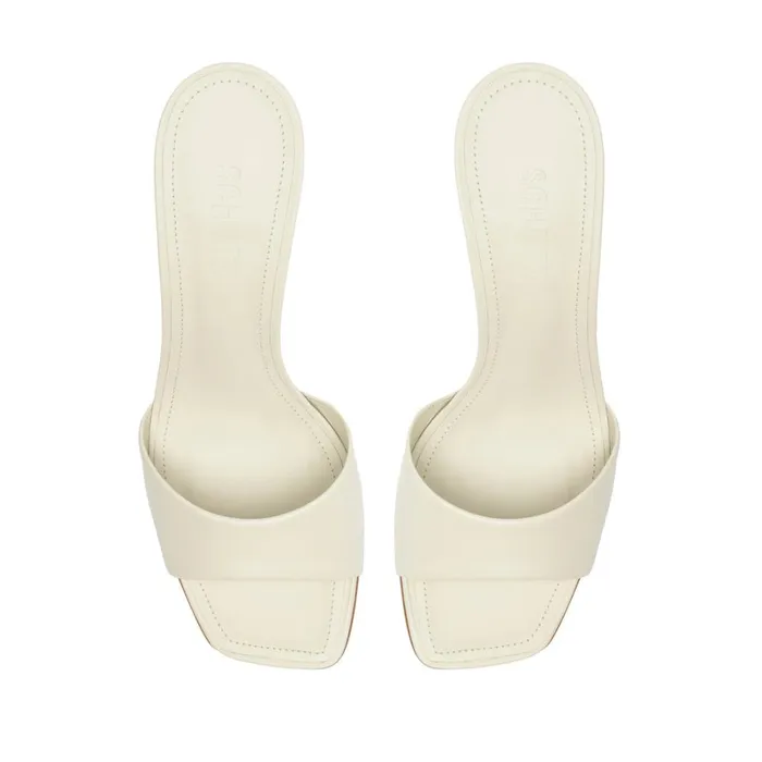 Sandals Posseni Casual Leather Sandal Pearl Schutz Shoes Mule