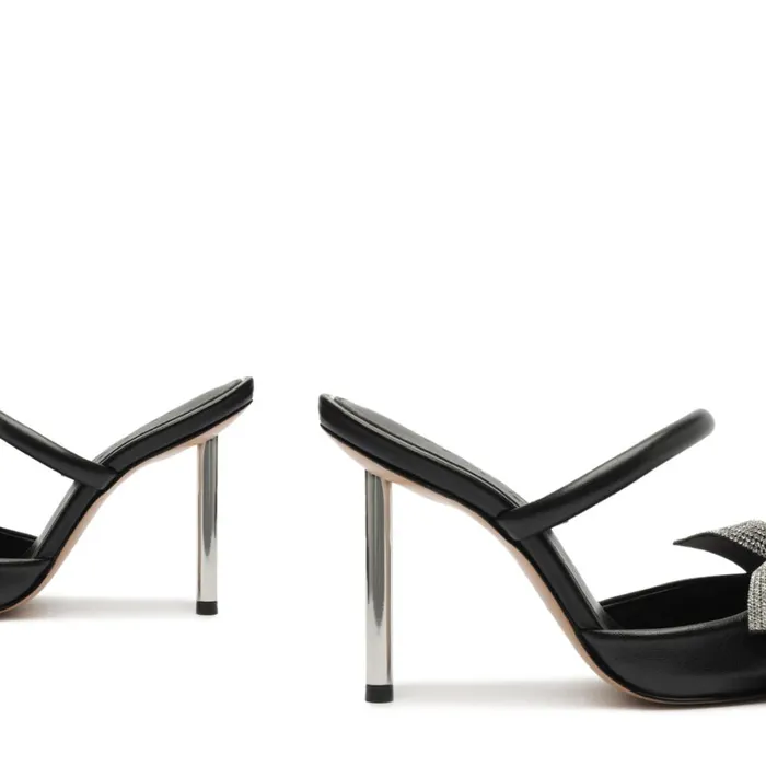 SandalsPumps Mila Nappa Leather Pump Black Schutz Shoes Pumps