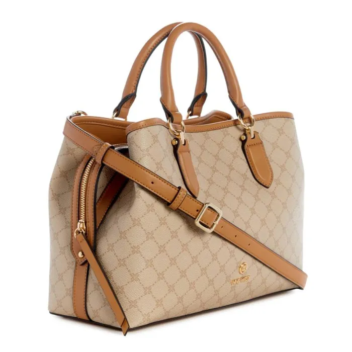 Saoirse Jet Set Satchel Khaki Logocamel Women Nine West Satchels and Shoulder Bags Saoirse Jet Set Satchel Khaki Logocamel Women Nine West Satchels and Shoulder Bags