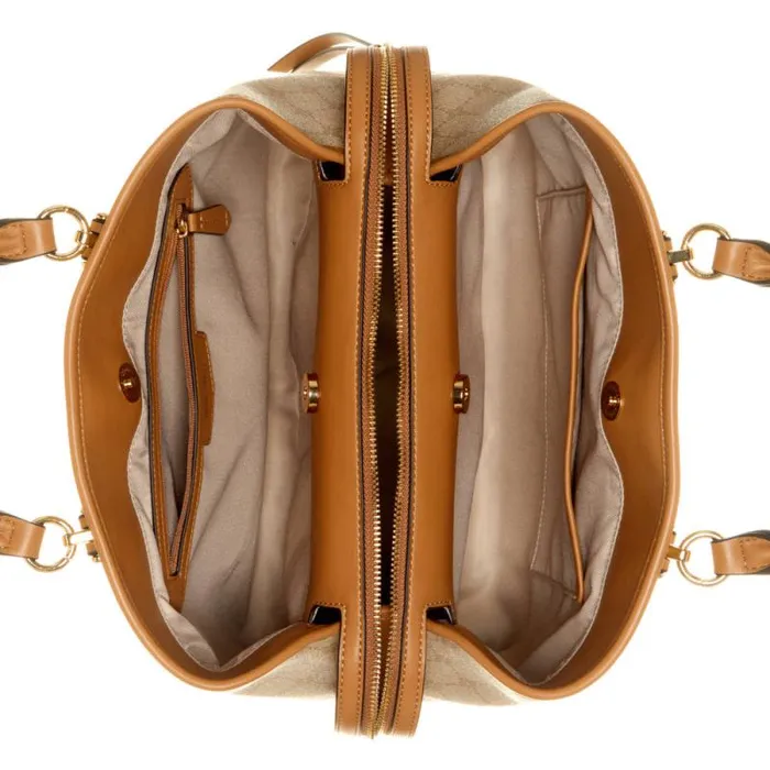 Saoirse Jet Set Satchel Khaki Logocamel Women Nine West Satchels and Shoulder Bags Saoirse Jet Set Satchel Khaki Logocamel Women Nine West Satchels and Shoulder Bags