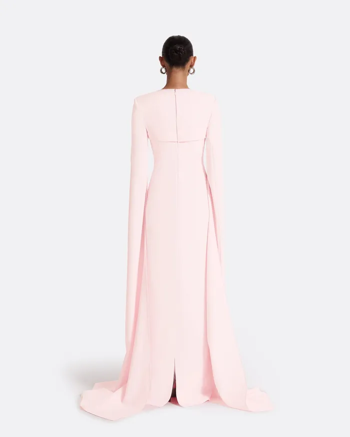Sarita Peony Blush Long Dress Peony Blush Women Dresses Safiyaa