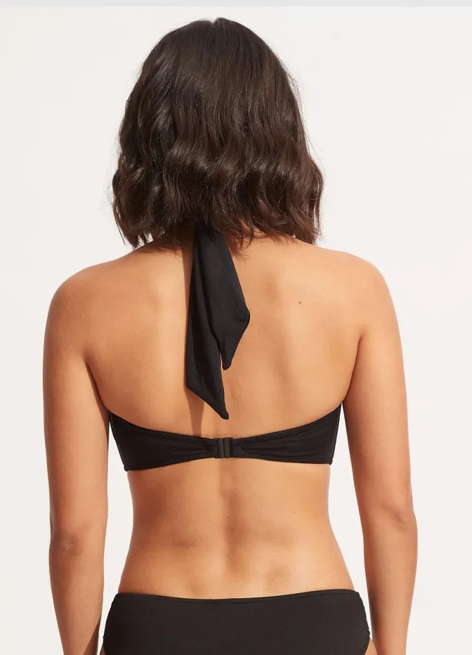 Seafolly Bandeau Women Seafolly Collective Halter Bandeau Bikini Top 8211 Black