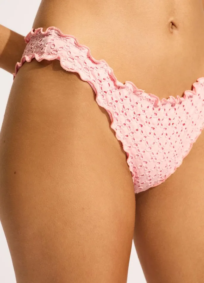 Seafolly Hipster Women Daydreamer Mini Hipster Bikini Bottom 8211 Dusty Pink