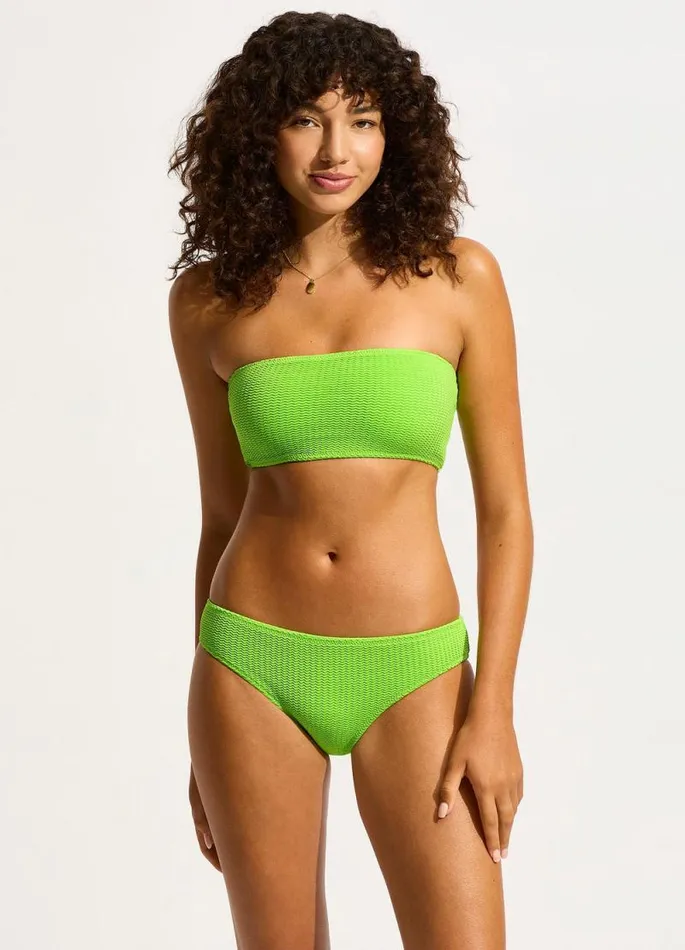 Seafolly Hipster Women Sea Dive Hipster Pant 8211 Jasmine Green