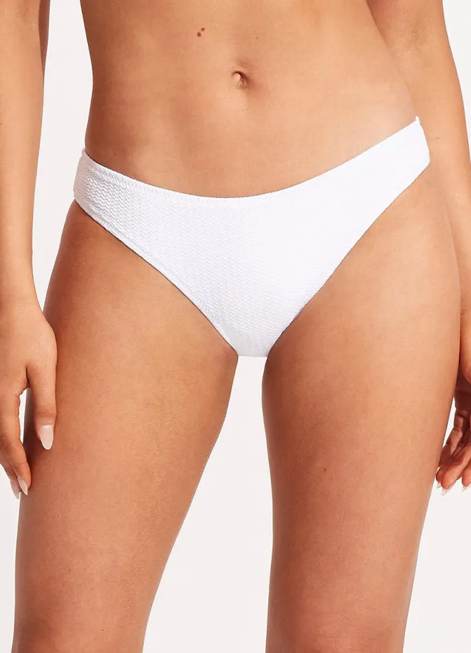 Seafolly Hipster Women Sea Dive Hipster Pant 8211 White